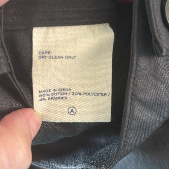 Marc by Marc Jacobs “stick” black waxed mid rise skinny jeans size 29 GUC - Picture 8 of 10